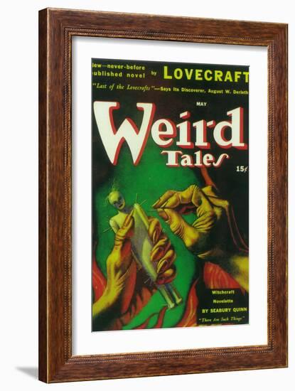 Weird Tales-null-Framed Art Print