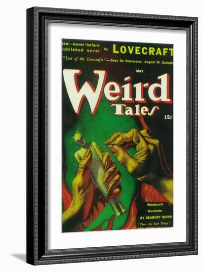 Weird Tales-null-Framed Art Print