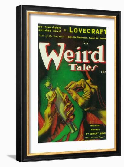 Weird Tales-null-Framed Art Print