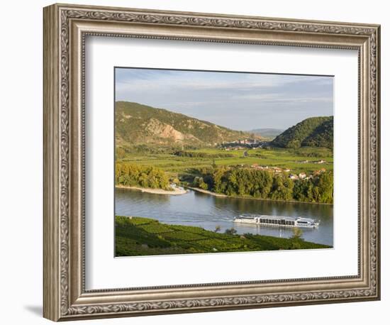 Weissenkirchen Over The Danube In The Wachau, Austria-Martin Zwick-Framed Photographic Print