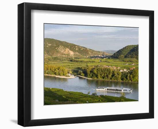 Weissenkirchen Over The Danube In The Wachau, Austria-Martin Zwick-Framed Photographic Print