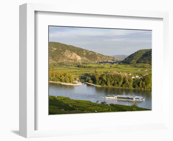 Weissenkirchen Over The Danube In The Wachau, Austria-Martin Zwick-Framed Photographic Print
