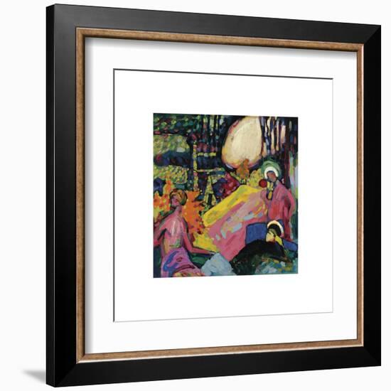 Weisser Klang (White Sound)-Wassily Kandinsky-Framed Premium Giclee Print