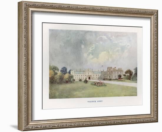 Welbeck Abbey, 1908-Warwick Goble-Framed Art Print