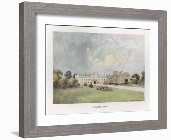 Welbeck Abbey, 1908-Warwick Goble-Framed Art Print