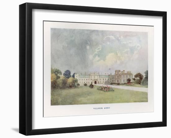 Welbeck Abbey, 1908-Warwick Goble-Framed Art Print