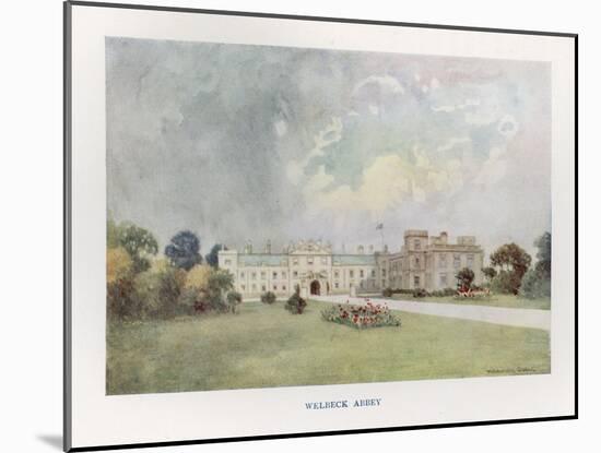 Welbeck Abbey, 1908-Warwick Goble-Mounted Art Print