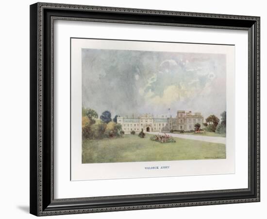 Welbeck Abbey, 1908-Warwick Goble-Framed Art Print