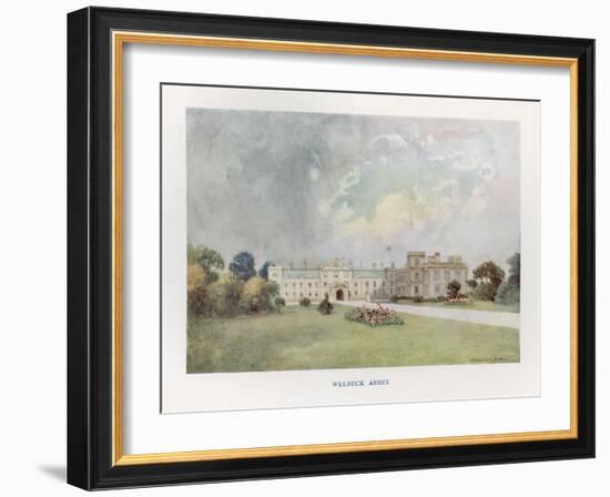 Welbeck Abbey, 1908-Warwick Goble-Framed Art Print