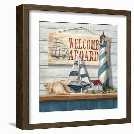 Welcome Aboard-Conrad Knutsen-Framed Art Print