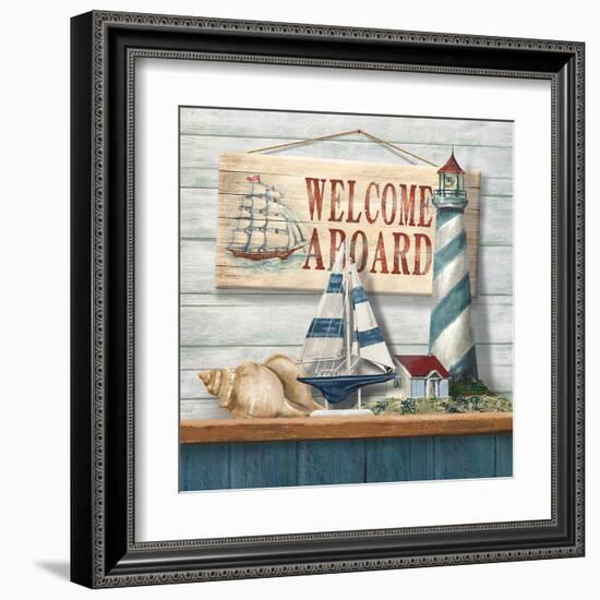 Welcome Aboard-Conrad Knutsen-Framed Art Print