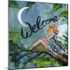 Welcome Angel-sylvia pimental-Mounted Art Print