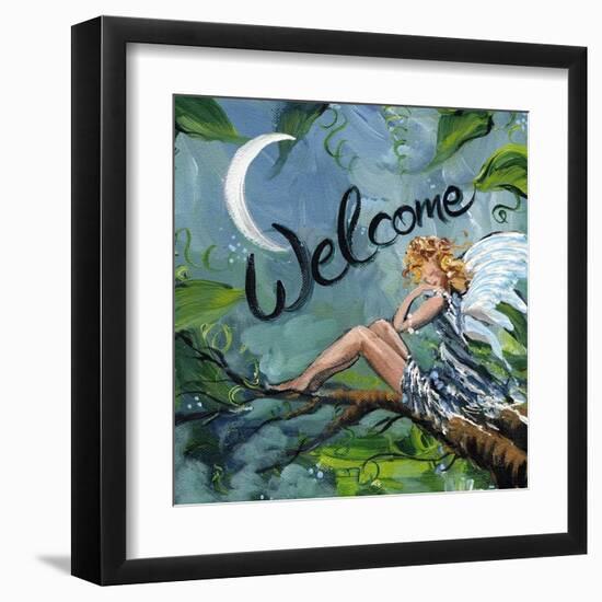 Welcome Angel-sylvia pimental-Framed Art Print