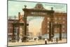 Welcome Arch, Denver, Colorado-null-Mounted Art Print