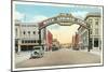 Welcome Arch, Rock Springs, Wyoming-null-Mounted Art Print