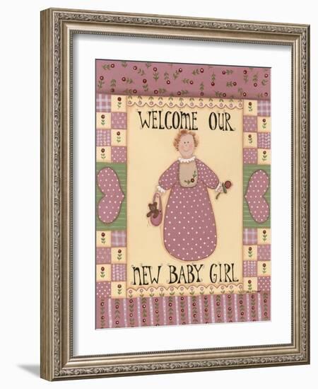 Welcome Baby I-Debbie McMaster-Framed Giclee Print