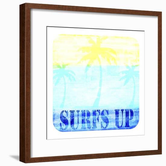 Welcome Beach 3-LightBoxJournal-Framed Giclee Print