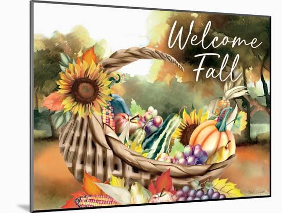 Welcome Fall-Nicole DeCamp-Mounted Art Print