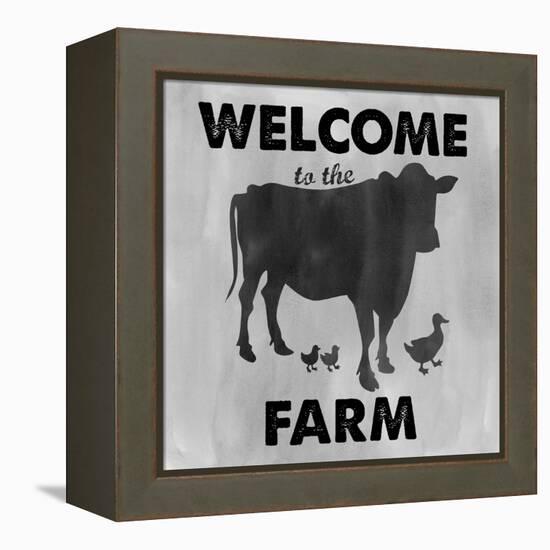 Welcome Farm-Erin Clark-Framed Premier Image Canvas