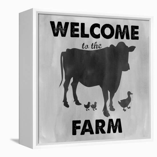 Welcome Farm-Erin Clark-Framed Premier Image Canvas