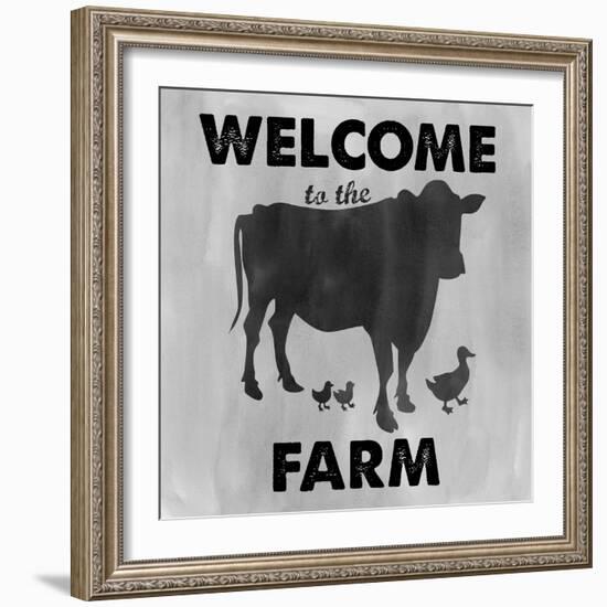 Welcome Farm-Erin Clark-Framed Giclee Print