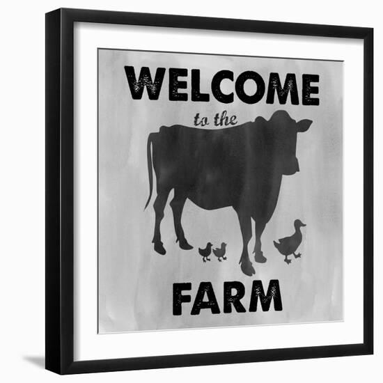 Welcome Farm-Erin Clark-Framed Giclee Print