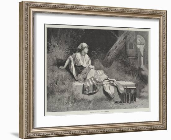 Welcome Footsteps-George L. Seymour-Framed Giclee Print