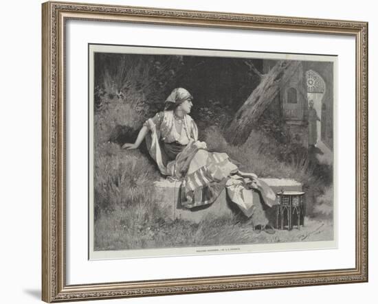 Welcome Footsteps-George L. Seymour-Framed Giclee Print