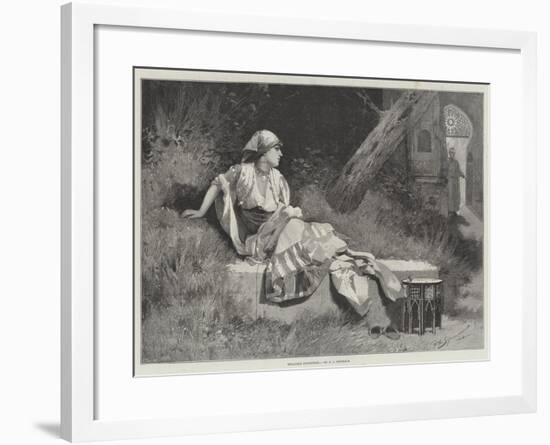 Welcome Footsteps-George L. Seymour-Framed Giclee Print