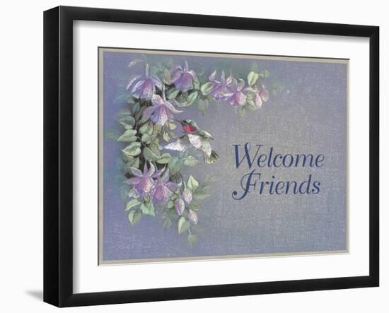 Welcome Friends-unknown Chiu-Framed Art Print