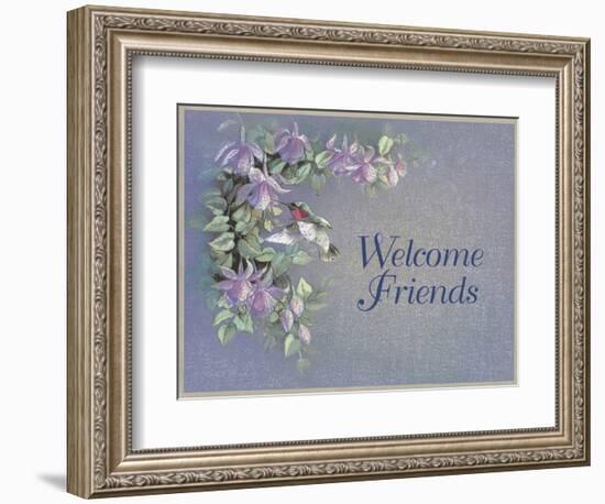 Welcome Friends-unknown Chiu-Framed Art Print