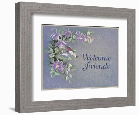 Welcome Friends-unknown Chiu-Framed Art Print