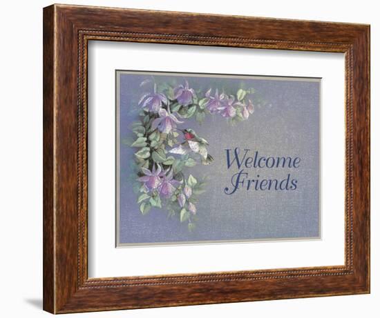 Welcome Friends-unknown Chiu-Framed Art Print