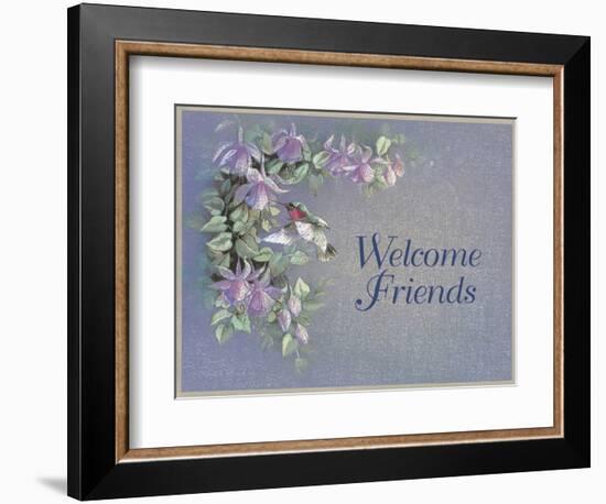 Welcome Friends-unknown Chiu-Framed Art Print