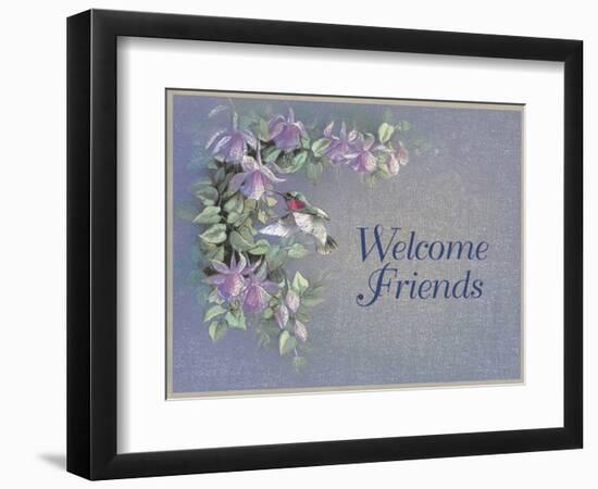 Welcome Friends-unknown Chiu-Framed Art Print