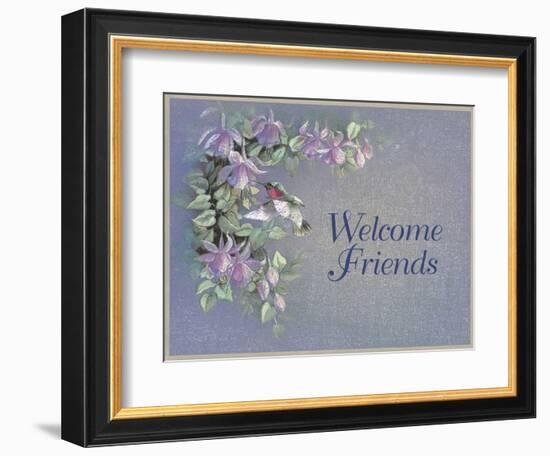 Welcome Friends-unknown Chiu-Framed Art Print