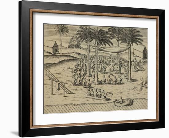 Welcome from Indigenous African Natives, 1599-Théodore Géricault-Framed Giclee Print