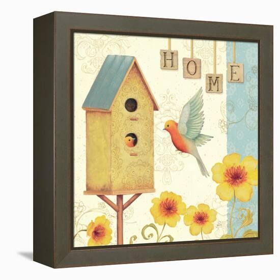 Welcome Home I-Daphne Brissonnet-Framed Stretched Canvas