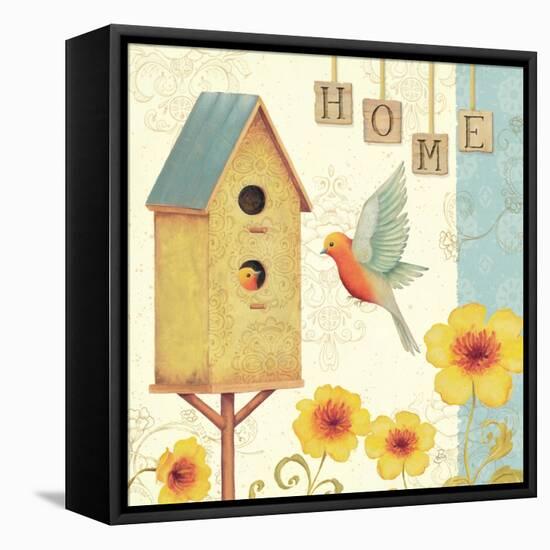 Welcome Home I-Daphne Brissonnet-Framed Stretched Canvas