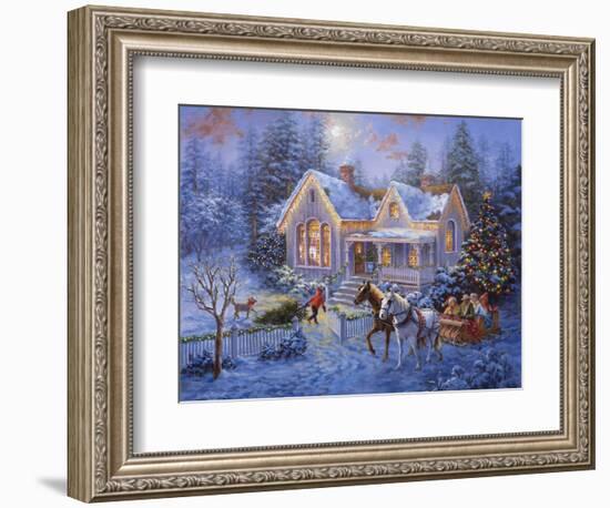 Welcome Home-Nicky Boehme-Framed Giclee Print