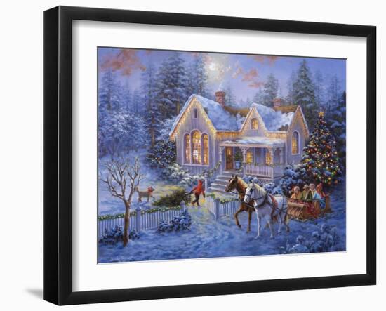 Welcome Home-Nicky Boehme-Framed Giclee Print