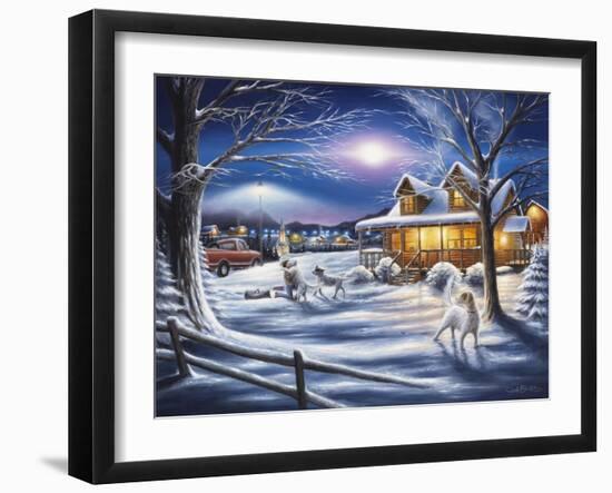 Welcome Home-Chuck Black-Framed Giclee Print