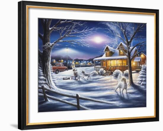 Welcome Home-Chuck Black-Framed Giclee Print