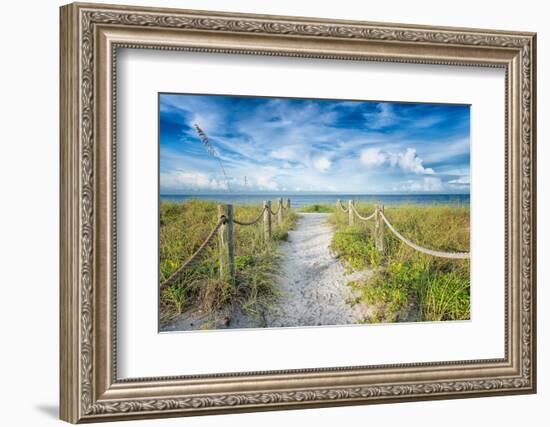 Welcome Home-Mary Lou Johnson-Framed Photo