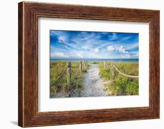 Welcome Home-Mary Lou Johnson-Framed Photo