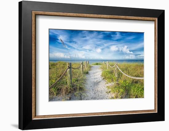 Welcome Home-Mary Lou Johnson-Framed Photo