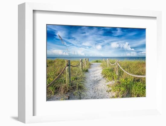 Welcome Home-Mary Lou Johnson-Framed Photo