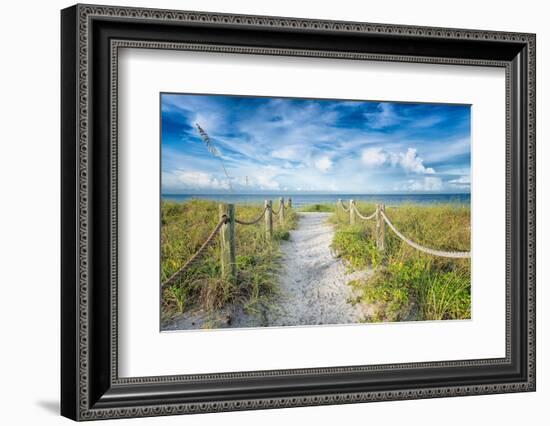 Welcome Home-Mary Lou Johnson-Framed Photo