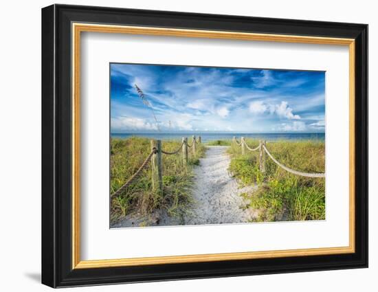 Welcome Home-Mary Lou Johnson-Framed Photo