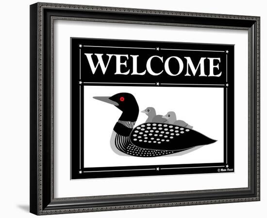 Welcome Loon-Mark Frost-Framed Giclee Print